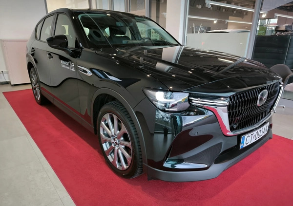 Mazda CX-60 cena 205900 przebieg: 12200, rok produkcji 2022 z Gąbin małe 79